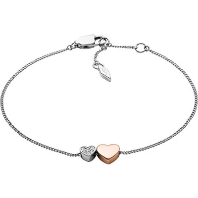 Afbeelding van Fossil Vintage Motifs Armband silvercoloured, Dames, Maat: One Size, Silver coloured