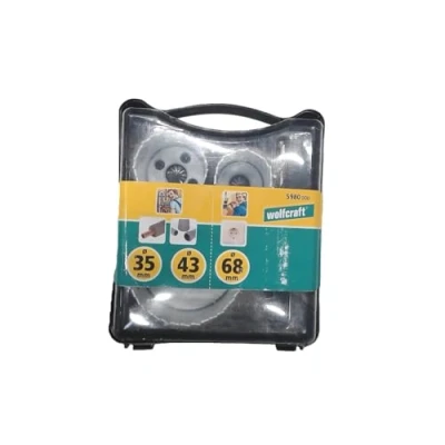 Afbeelding van Wolfcraft 5980000 Gatenzaagset 4 delig 1 set(s)
