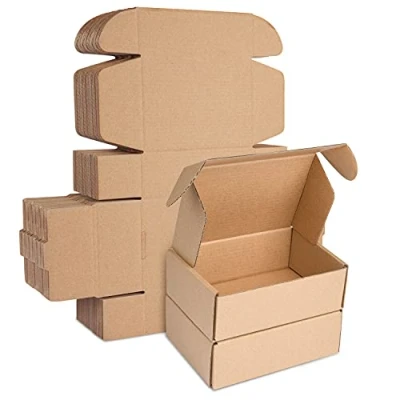 Afbeelding van Gegolfd karton verzenddozen, 150x100x50mm Small Shipping Box for Posting klein pakket Mailer, verpakking dozen voor bedrijf, verzending, opslag of Gift (25 stuks)