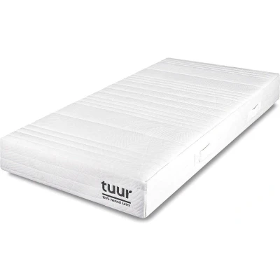 Afbeelding van Tuur® Original Plus Eenpersoonsmatras 80x220 100% Natuurlatex 120 Nachten Proef Dual Comfort Paardenhaar en Hennep