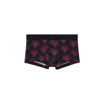 Afbeelding van HOM Boxerbriefs, Heren, Maat: Small, Bordeaux print