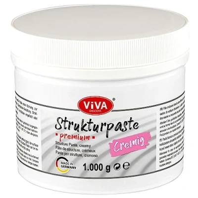 Afbeelding van Strukturpaste PREMIUM Cremig, White