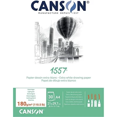 Afbeelding van Canson Tekenblok 30 vel A4 180 grams