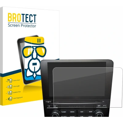 Afbeelding van BROTECT Screenprotector voor Porsche 718 Cayman 2010 2018 PCM 4.0 Folie Beschermfolie Beschermglas transparant