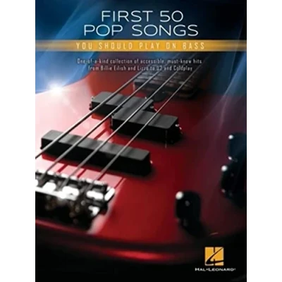 Afbeelding van Hal Leonard First 50 Pop Songs You Should Play on Bass