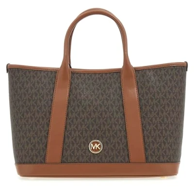Afbeelding van Michael Kors dames Luisa handtas met logoprint