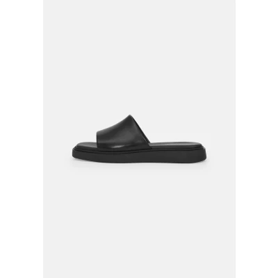 Afbeelding van Vagabond Connie Muiltjes, Dames, Maat: 36, Black Leer