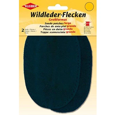 Afbeelding van KLEIBER suède patch, 100 x 155 mm, donkerblauw