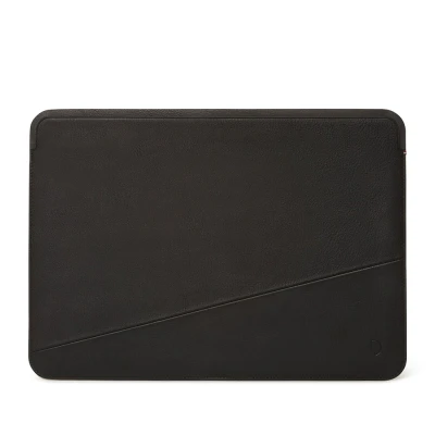 Afbeelding van Decoded leren hoes MacBook 13 inch zwart