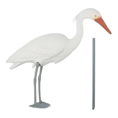 Afbeelding van tuinbeeld reiger 61 cm kunststof