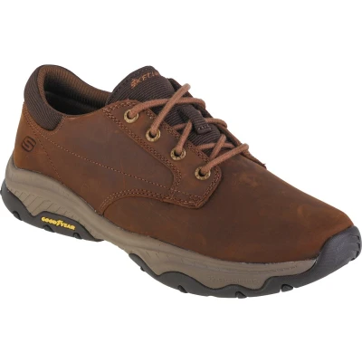 Afbeelding van Skechers Relaxed Fit: Craster Fenzo Veterschoenen Laag cognac Maat 46