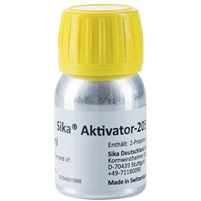 Afbeelding van Sika Zelfklevende reiniger op oplosmiddelbasis Aktivator 205 transparant voor niet poreuze ondergronden het reinigen van kleefoppervlakken 30 ml