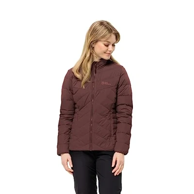 Afbeelding van Jack Wolfskin Tundra Gewatteerde jas, Dames, Maat: Medium, Dark maroon
