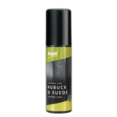 Afbeelding van Kaps Nubuck &amp; Suede Depper frist de kleur op en verzorgt het leer (117) Donker Blauw 75ml