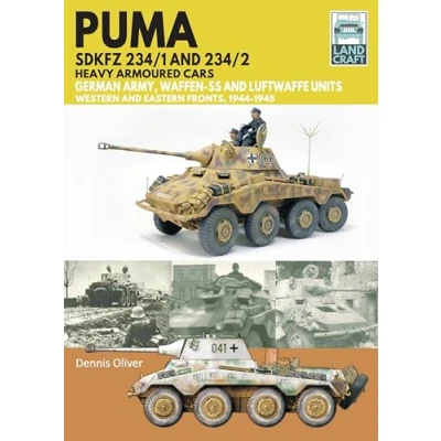 Afbeelding van Puma Sdkfz 234/1 and 234/2 Heavy Armoured Cars: German Army Waffen SS, Western Eastern Fronts, 1944 1945