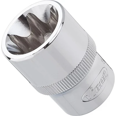 Afbeelding van VIGOR V2196 Buiten zesrond (TX) Dopsleutelinzetstuk T 18 1/2 (12.5 mm)