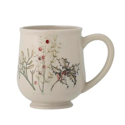 Afbeelding van Bloomingville Hollie Mok, Groen, Steengoed, T9xH11 cm, 400 ml