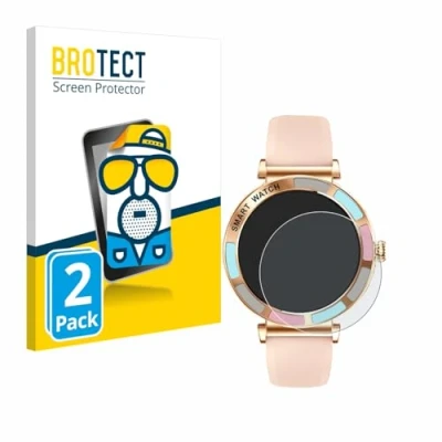 Afbeelding van BROTECT Anti glansfolie Schermbeschermer Matte schermbeschermfolie, Smartwatch beschermfolie, Zwart