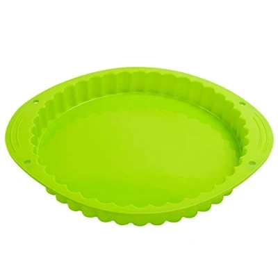 Afbeelding van webake Quiche vorm, 24 cm, ronde cakevorm, siliconen, keuken