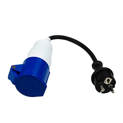 Afbeelding van CEE adapter Schuko stekker op stopcontact Interbosch 230 V/16 A 000641