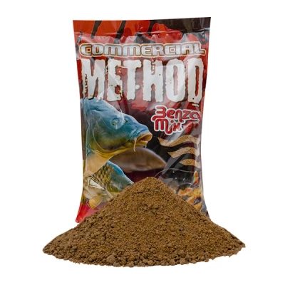 Afbeelding van Benzar Mix Commercial Groundbait And Pellet Scopex &amp; Fish Dark Brown (800g) Lokvoer