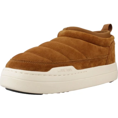 Afbeelding van Moon Boot PARK Unisex Korte laarzen, Maat: 37, Cognac Veloursleer