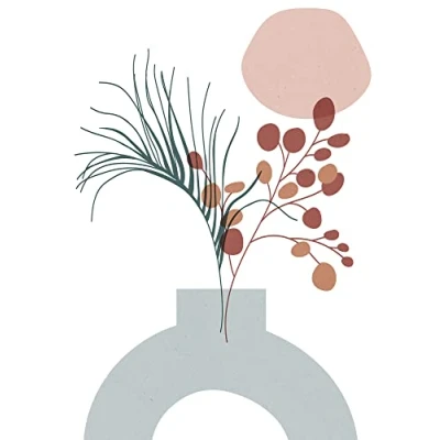Afbeelding van Komar Artprint Bohemian Vase Kinderkamer, slaapkamer, woonkamer (1 stuk)