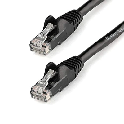 Afbeelding van StarTech Netwerkkabel Cat6 Gigabit UTP patchkabel met 100% koper kern, 10 meter zwart