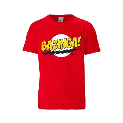 Afbeelding van Big Bang Theory Bazinga shirt heren Small