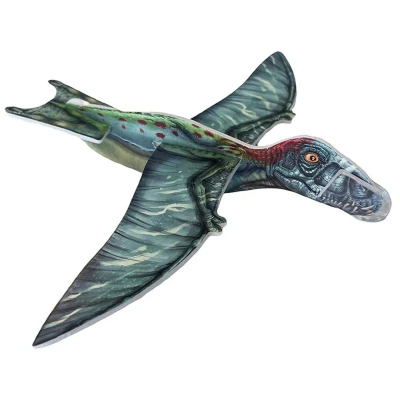 Afbeelding van John Toy Dinosaurus foamvliegtuigje