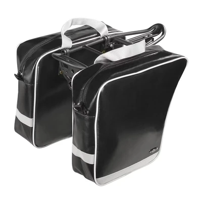 Afbeelding van Monte Grappa Pakaftas L+R 15L Varnish met rits zwart