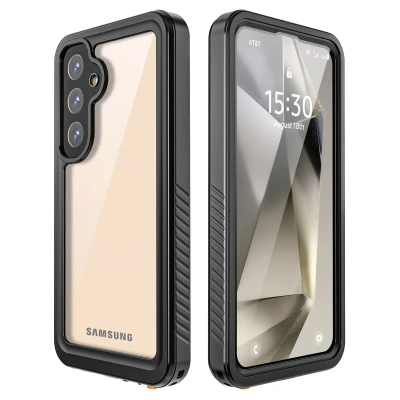 Afbeelding van Samsung Galaxy S25 Plus Hoesje Waterbestendig Redpepper Kunststof Backcover/Hardcase Zwart telefoonhoesje