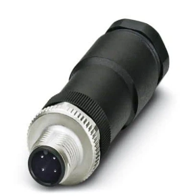 Afbeelding van Phoenix Contact 1507052 Sensor/actuator connector, niet geassembleerd M12 Aantal polen: 4 Stekker, recht 1 stuk(s)