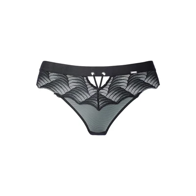 Afbeelding van Lascana String, Dames, Maat: 32/34, Schwarz