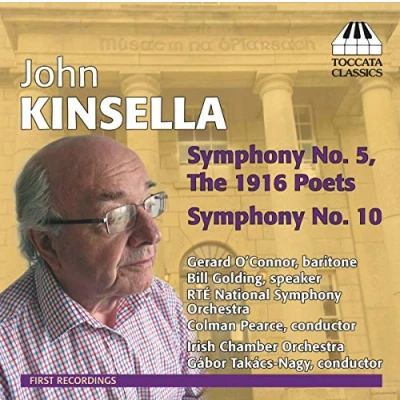 Afbeelding van Gerard O&#039;Connor, RTÉ National Symphony Orchestra, Gábor Takacs Nagy Kinsella: Symphonies Nos. 5 and 10 (CD)
