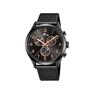 Afbeelding van Lotus Heren chronograaf kwartshorloge met roestvrij stalen armband 18639/1