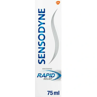 Afbeelding van Sensodyne Tandpasta &quot;Rapid Relief Whitening&quot; 75 ml