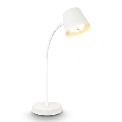 Afbeelding van Briloner Biwo Snoerloze LED tafellamp 7502016 Dimbaar Draaibaar Touch Snoerloos Verwisselbare batterij en lichtbron 38,5 x 13 23 cm Wit