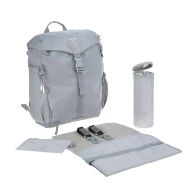 Afbeelding van LÄSSIG Outdoor Backpack Rugzak grijs