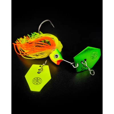 Afbeelding van LMAB Multi Vibe 2.0 Bladed Jig Firetiger #1/0 (10g) Kunstaas