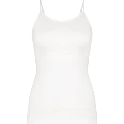 Afbeelding van Ten Cate Basics spaghetti top shape wit voor Dames Maat XXL