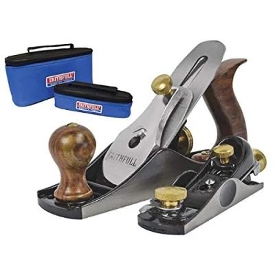 Afbeelding van Faithfull Houten Vliegtuig Set Nummer 4 en 60 1/2 Vliegtuigen in Canvas Opbergkoffers