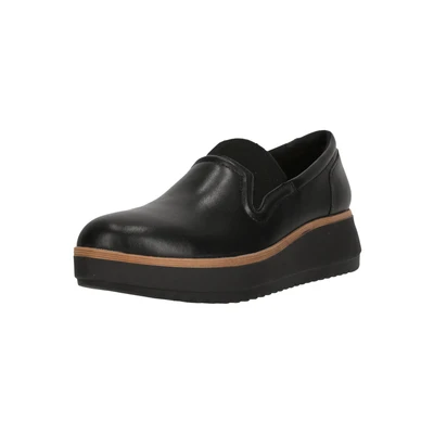 Afbeelding van Clarks Zylah SKY Instappers, Dames, Maat: 39, Black leather Schoenen
