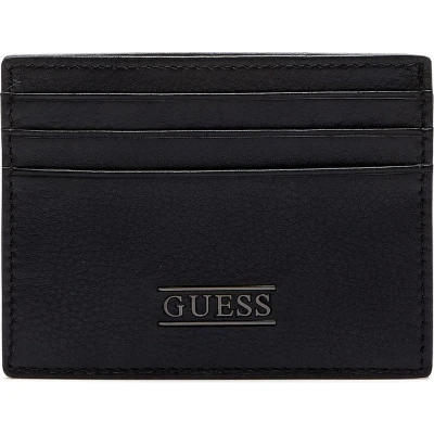 Afbeelding van GUESS New Boston Black Pasjeshouder SM2420 LEA25 BLA