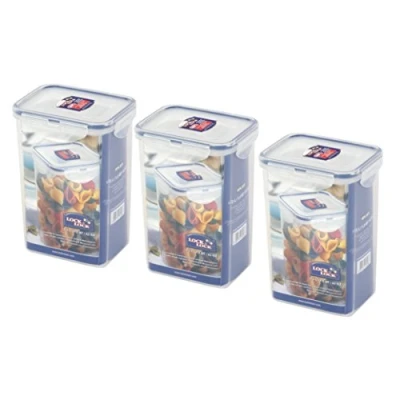 Afbeelding van Lock &amp; HPL809 pasta /voedselvoorraaddoos, 1,3 l, 3 stuks
