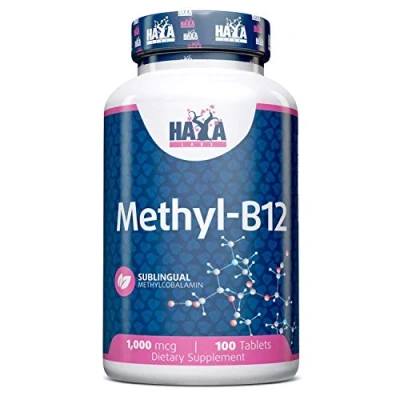 Afbeelding van Haya Labs Methyl B12 200mcg 100 tabletten