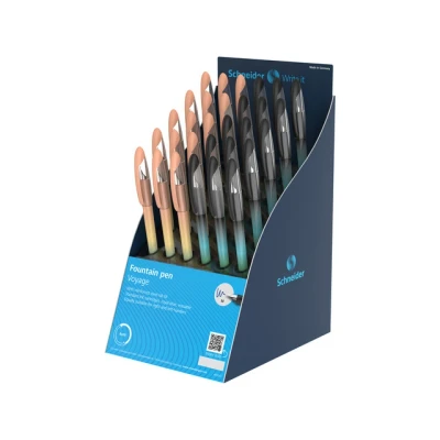 Afbeelding van *Vulpen Schneider Voyage display 30 stuks Engels