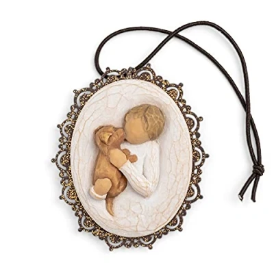 Afbeelding van Willow Tree Vriendelijkheid Jongen Opknoping Ornament