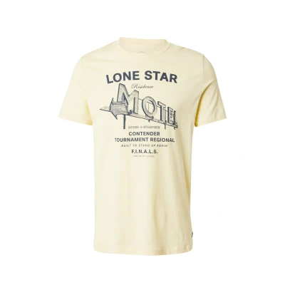 Afbeelding van s.Oliver MIT Artwork Tshirt print, Heren, Maat: XL, Vanille