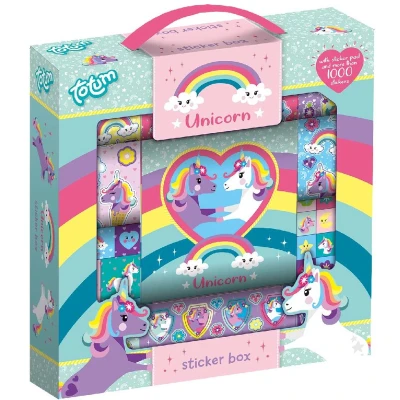 Afbeelding van Stickerset Totum Unicorn
